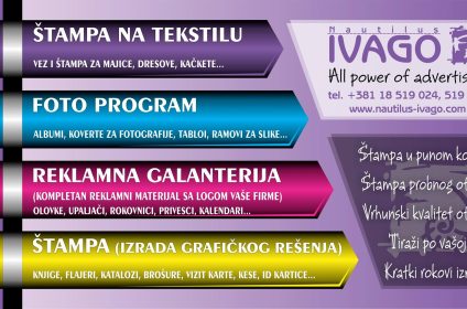 Reklamni materijal Niš