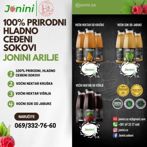 Hladno ceđeni sokovi Arilje