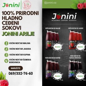 Hladno ceđeni sokovi Arilje