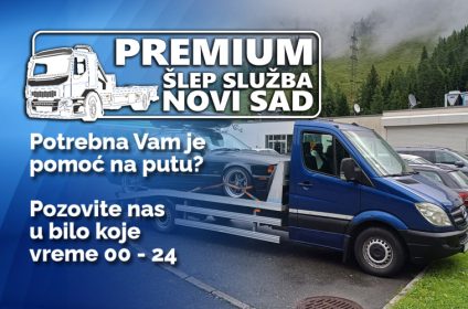 Šlep služba Novi Sad/ Šlepovanje vozila